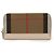 Cartera larga de algodón con estampado House Check de Burberry Castaño Multicolor