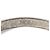 Bracciale Bangle Logo Cannage di Christian Dior Argento - vista 11