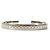 Bracciale Bangle Logo Cannage di Christian Dior Argento - vista 3