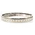 Bracciale Bangle Logo Cannage di Christian Dior Argento - vista 4