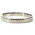 Bracciale Bangle Logo Cannage di Christian Dior Argento - vista 5