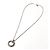 Tiffany T Tiffany & Co. 18K Gold T-One Circle Pendant Chain Necklace Silvery - view 3