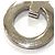 Tiffany T Tiffany & Co. 18K Gold T-One Circle Pendant Chain Necklace Silvery - view 7