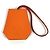 Ring Portachiavi in ​​crocetta Hermès 2024 - Charm per borsa Arancione