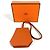 Ring Portachiavi in ​​crocetta Hermès 2024 - Charm per borsa Arancione - vista 11