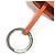Ring Portachiavi in ​​crocetta Hermès 2024 - Charm per borsa Arancione - vista 6