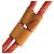 Borsa a Spalla Louis Vuitton Cup 95 Saint Tropez Arancione - vista 15