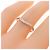 Tiffany & Co Anello Curvo 9P Tiffany in Platino Argento - vista 5