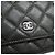 Timeless Chanel Portafoglio a Catena Classico Senza Tempo Nero - vista 4