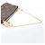 Mini Pochette Accessoires Monogram Louis Vuitton Marrone - vista 3