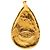 Orecchini vintage Chanel Coco Mark Gripoir Swing Blu D'oro - vista 3