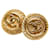 Orecchini Vintage Chanel Coco Mark D'oro  - vista 1