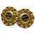 Orecchini a clip vintage Chanel Coco Mark D'oro