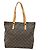 Cabas Mezzo in Tela Monogramma Louis Vuitton Marrone