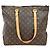 Cabas Mezzo in Tela Monogramma Louis Vuitton Marrone - vista 2