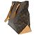 Cabas Mezzo in Tela Monogramma Louis Vuitton Marrone - vista 3