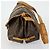 Borsa Saumur Louis Vuitton in tela Monogram 35 Marrone - vista 4