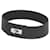 Hermes Hermès Kelly Choker 500285FK Black Silvery Leather