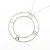 Tiffany & Co Collana rotonda piccola Tiffany Atlas Argento - vista 3