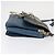 Chloé Borsa a Spalla Faye in Pelle e Camoscio - Piccola Blu - vista 3