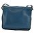 Borsa Cartouchiere Louis Vuitton in pelle Epi MM Blu - vista 2