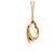 Elsa Peretti Tiffany & Co Collar Péndulo Corazón Abierto Tiffany en Oro Rosa Dorado - vista 11