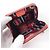 Monedero Hermès CARRE EN BOUCLES Rosa Roja - vista 3
