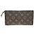 Bucket Pouch a secchiello Louis Vuitton in tela Monogram Marrone - vista 2