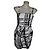 Pinko Mini Kleid Baumwolle mehrfarbig Größe 42 Mehrfarben