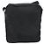 Borsa messenger con zip frontale Prada Tessuto in pelle Saffiano grande Nero - vista 2