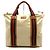 Borsa tote beige Gucci Sherry Line