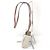 Borsa Tote Nano Woody di Chloé Beige - vista 3
