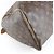 Sac à main Louis Vuitton Monogram Speedy 40 Marron - vue 4