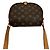 Borsa a spalla mini in pelle monogramma marrone Louis Vuitton - vista 4