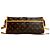 Louis Vuitton Popincourt Long Monogram Leder Schultertasche Braun