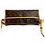 Louis Vuitton Popincourt Long Monogram Leder Schultertasche Braun - Ansicht 4