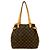 Louis Vuitton Batignolles Vertical Monogram Leder Tote Bag Braun