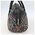 CHANEL Borsa da Viaggio Boston Coco in PVC Tela Nera Argento CC Auth 159746 Nero - vista 4