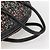 CHANEL Borsa da Viaggio Boston Coco in PVC Tela Nera Argento CC Auth 159746 Nero - vista 7