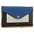 Céline CELINE Chain Shoulder Wallet Bag Leather Multicolor Gold Auth BA8968 Multiple colors Golden