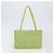 Autre Marque BOTTEGA VENETA Bolsa de Mão Nylon Verde Prata Auth 153765 - vista 12
