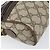 Gucci Borsa GG Supreme Web Sherry Line in PVC beige e oro 010 378 Auth ep12276 D'oro - vista 14