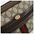 Gucci Borsa GG Supreme Web Sherry Line in PVC beige e oro 010 378 Auth ep12276 D'oro - vista 17