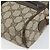 Gucci Borsa GG Supreme Web Sherry Line in PVC beige e oro 010 378 Auth ep12276 D'oro - vista 9
