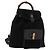 Sac à dos en daim Gucci Bamboo Noir Or 003 1956 0030 Auth 155694