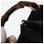 Sac à dos en daim Gucci Bamboo Noir Or 003 1956 0030 Auth 155694 - vue 8