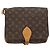 LOUIS VUITTON Borsa a Spalla Monogram Cartouchiere GM M51252 LV Auth ep12210 Monogramma - vista 13