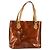 LOUIS VUITTON Borsa a Mano Houston Monogram Vernis Bronzo M91122 LV Auth ep12270