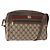 Borsa Gucci GG Supreme Web Sherry Line in PVC beige e oro 56 02 088 Auth ep12231 D'oro