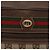 Borsa Gucci GG Supreme Web Sherry Line in PVC beige e oro 56 02 088 Auth ep12231 D'oro - vista 18